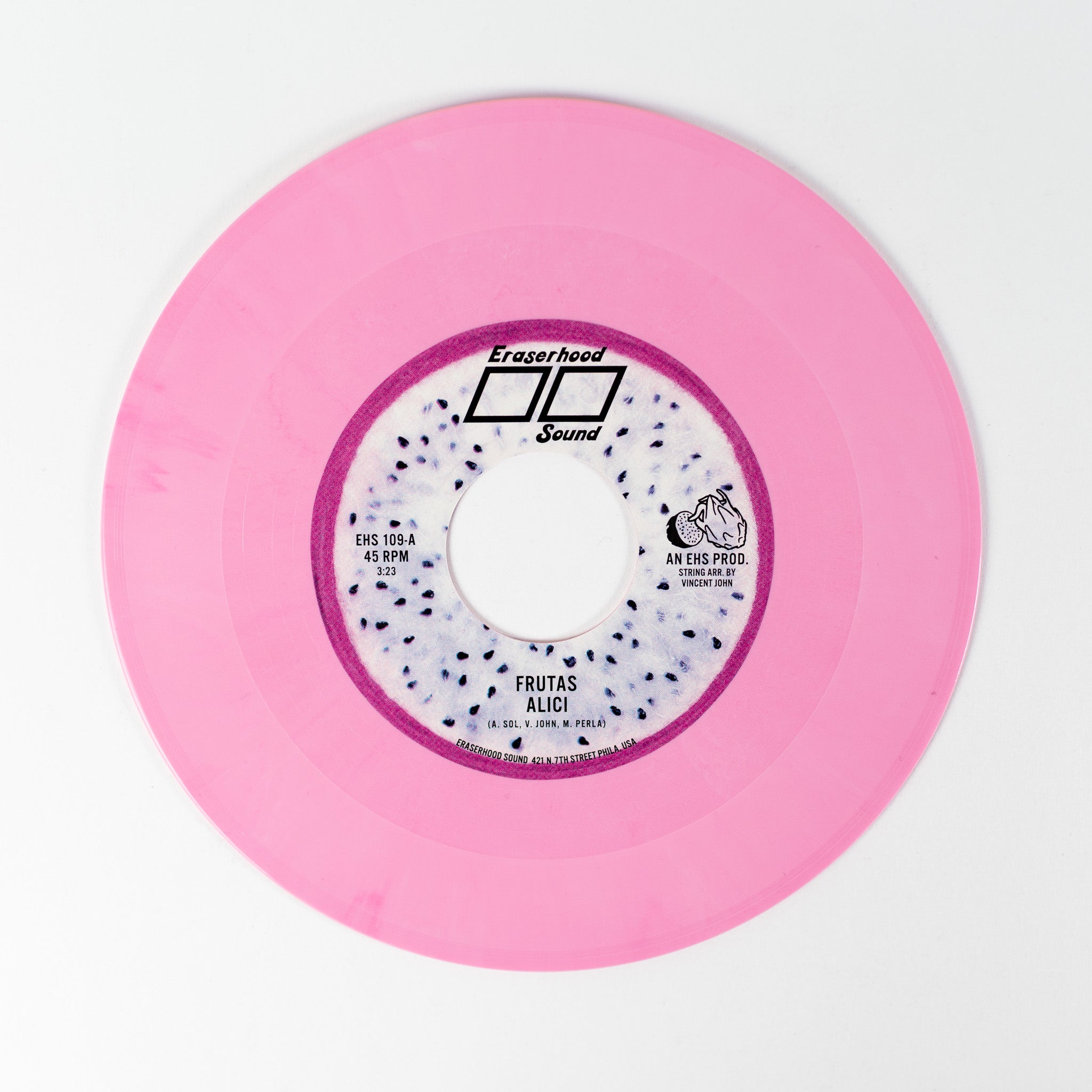 Alici Frutas 45 tours vinyle rose 7 pouces