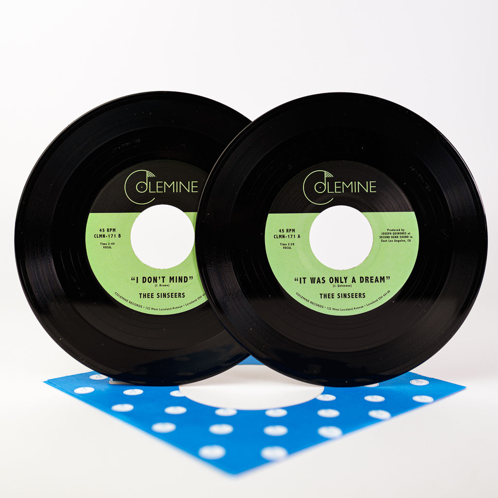 Thee Sinseers It Was Only A Dream 45T Gold Vinyl sweet soul