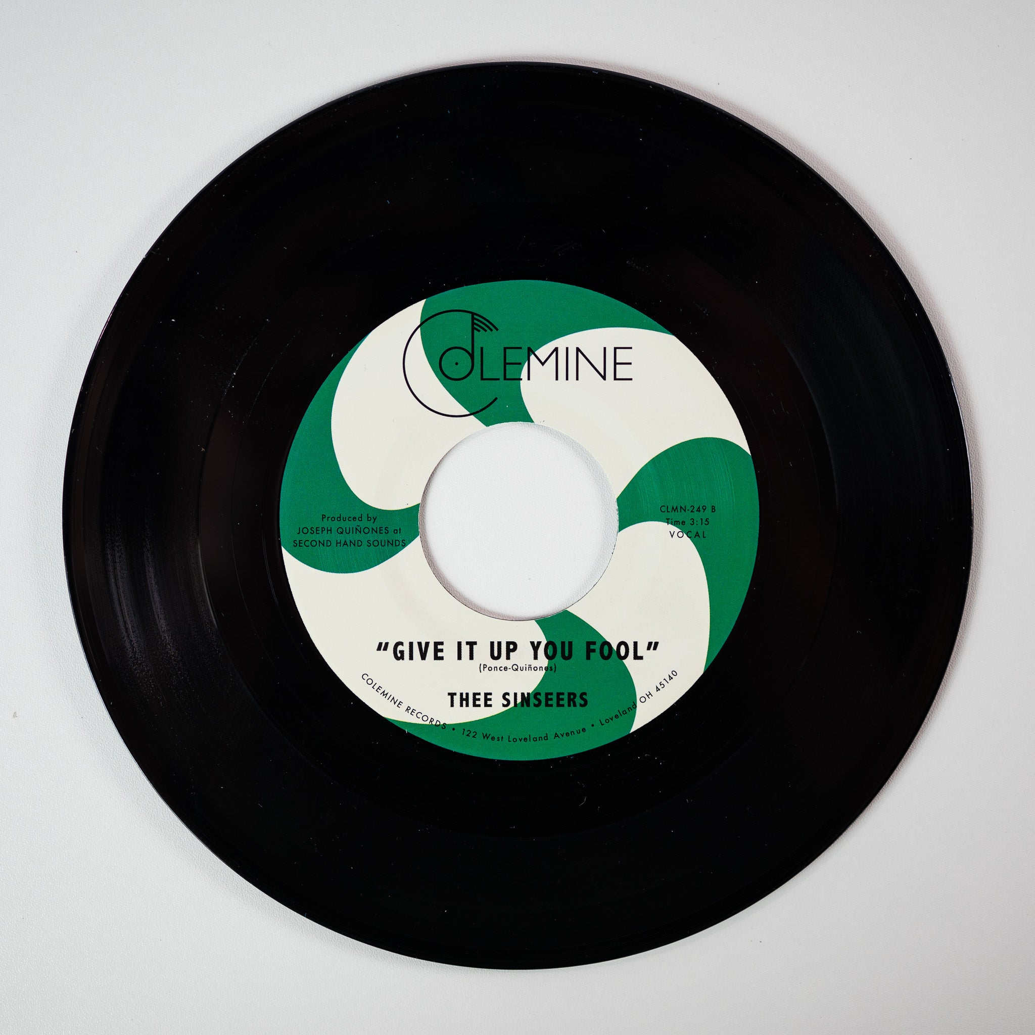 Thee Sinseers If We Try Vinyle 45T couleur sweet soul