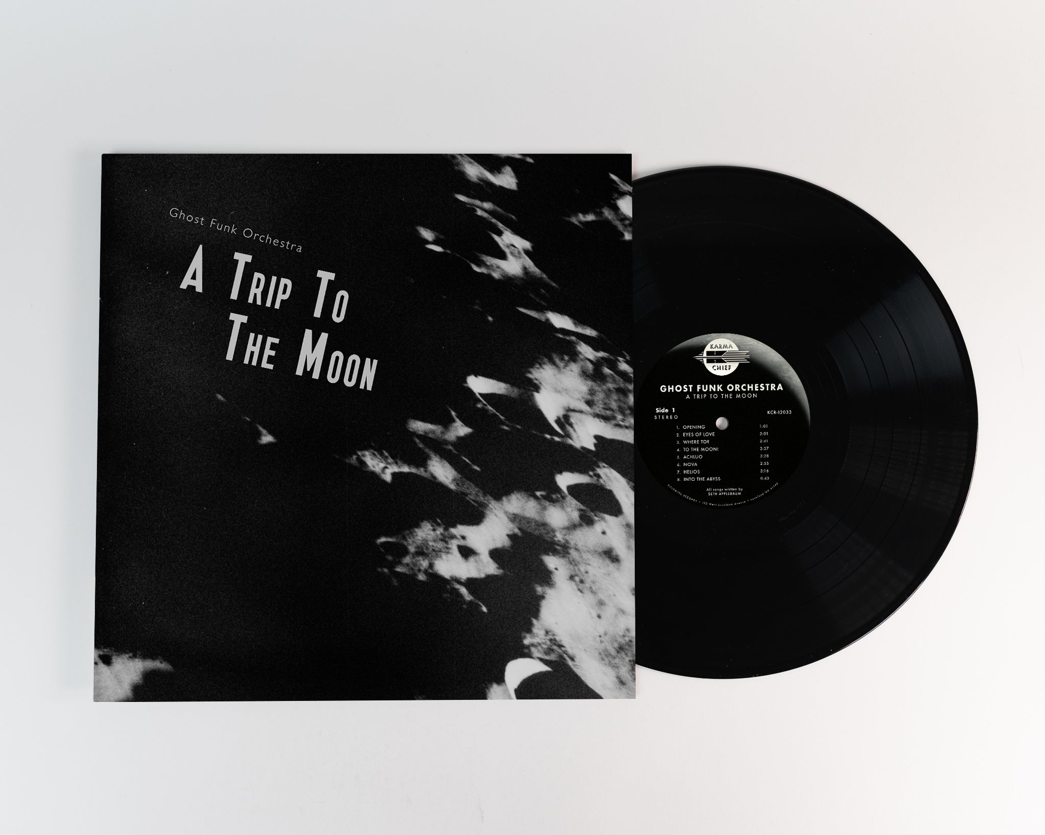 Ghost Funk Orchestra Trip To The Moon LP vinyle psyché