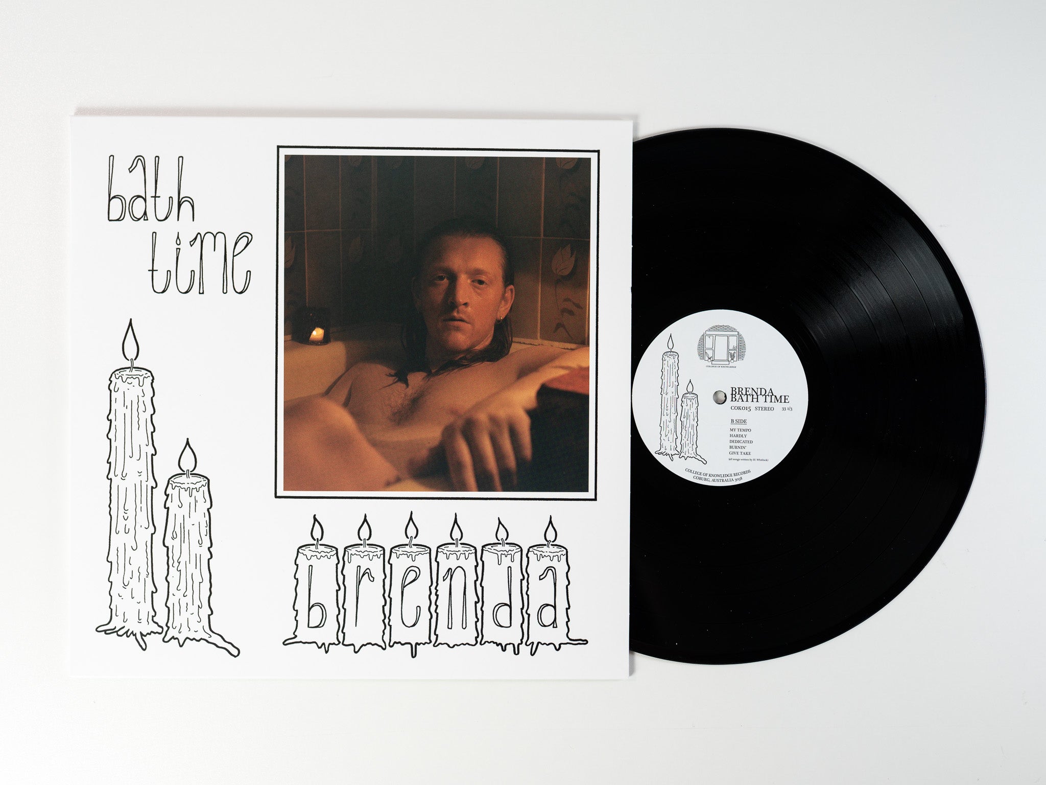 Brenda Bath Time vinyle LP noir soul