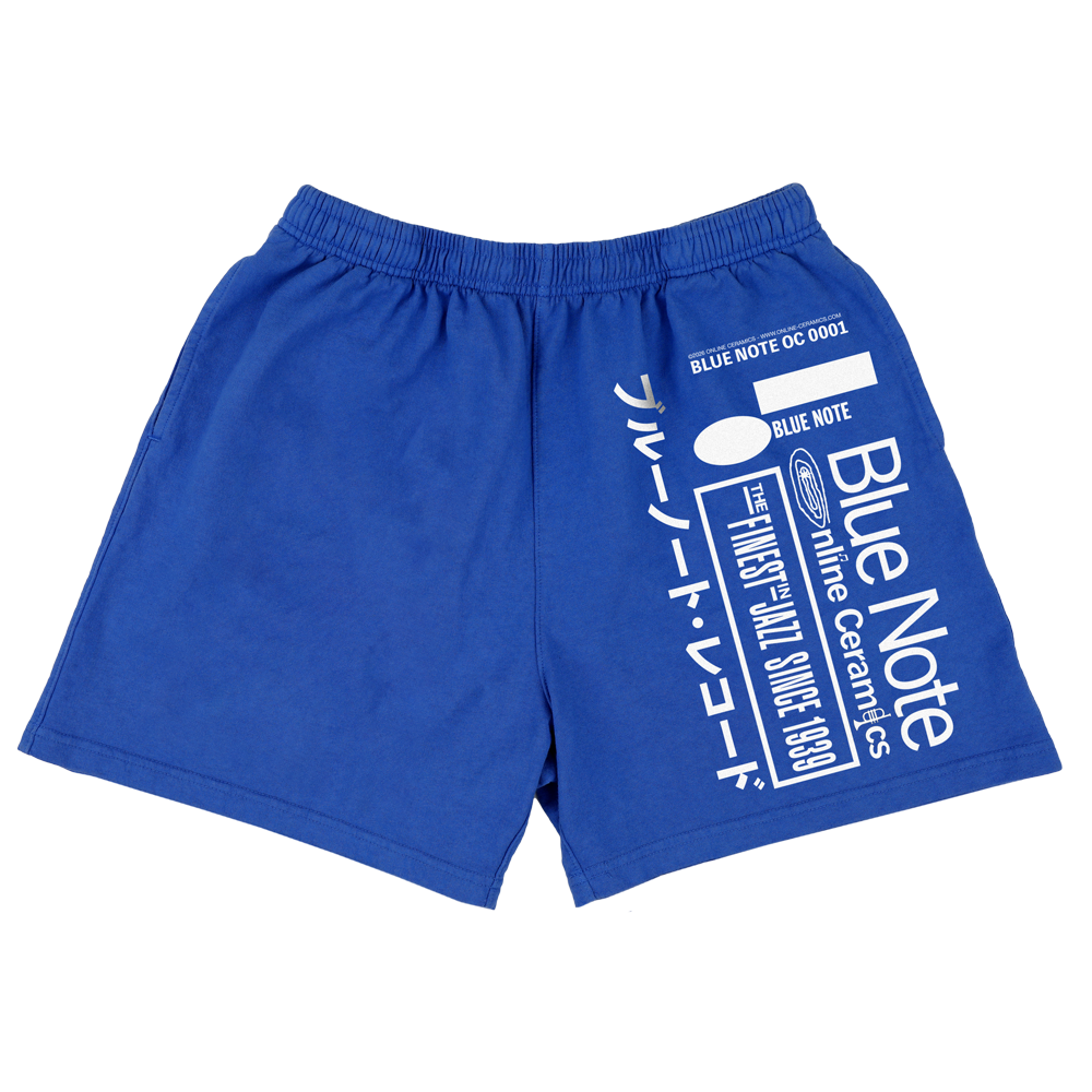 Blue Note x Online Ceramics Short Coton Taille L