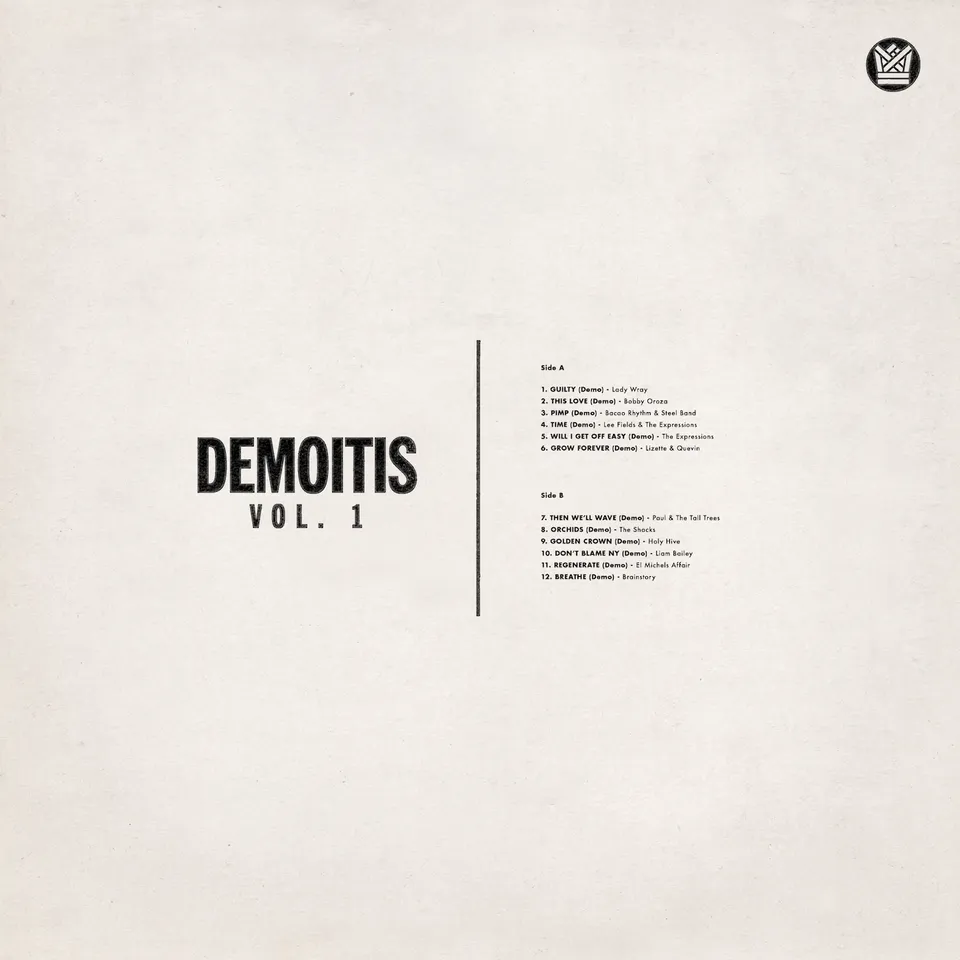 Big Crown Demoitis Vol. 1 vinyle LP compilation soul