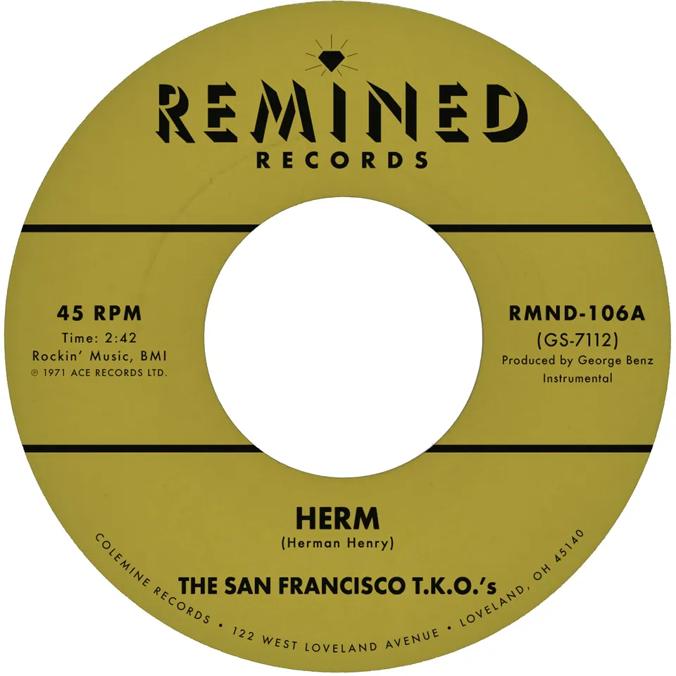 San Francisco TKO Herm 45 tours vinyle noir