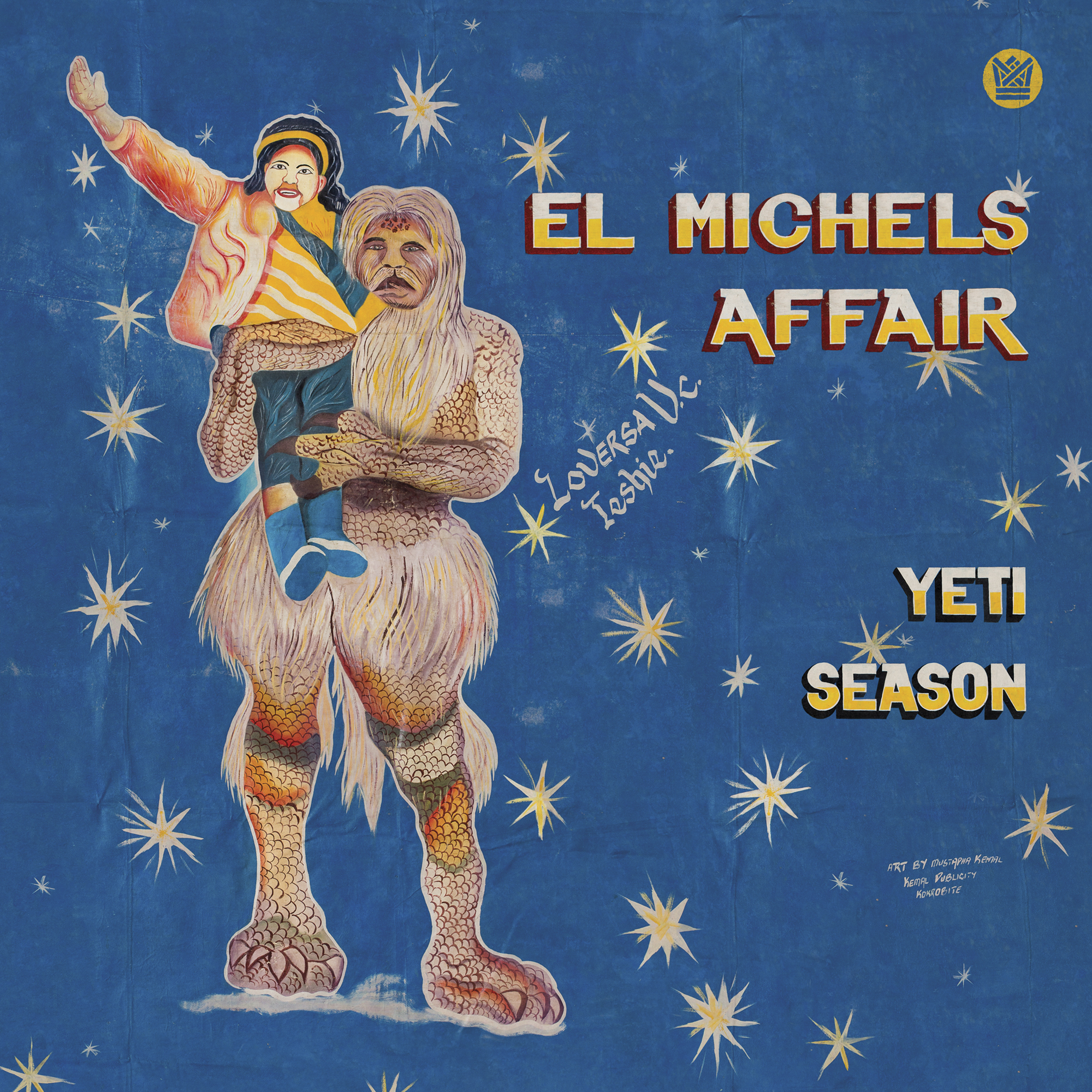 Big Crown El Michels Affair Yeti Season vinyle bleu LP