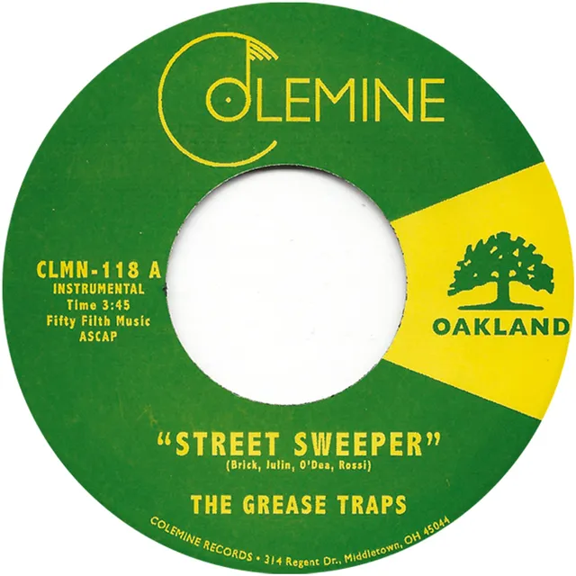 The Grease Traps Street Sweeper 45 tours funk