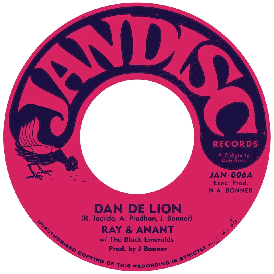 Ray Jacildo Dan De Lion vinyle 45 tours reggae