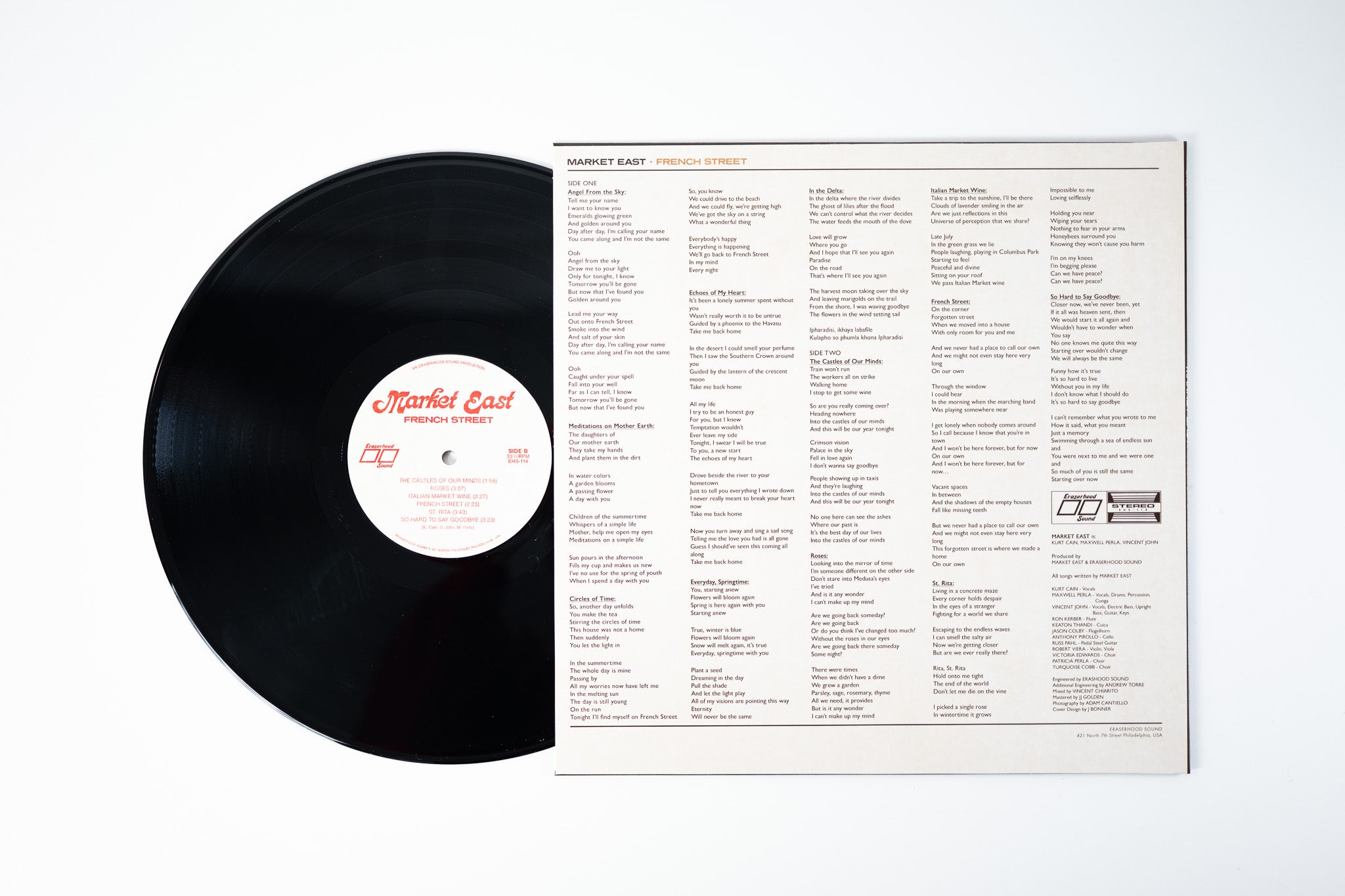 Market East French Street LP vinyle peach soul