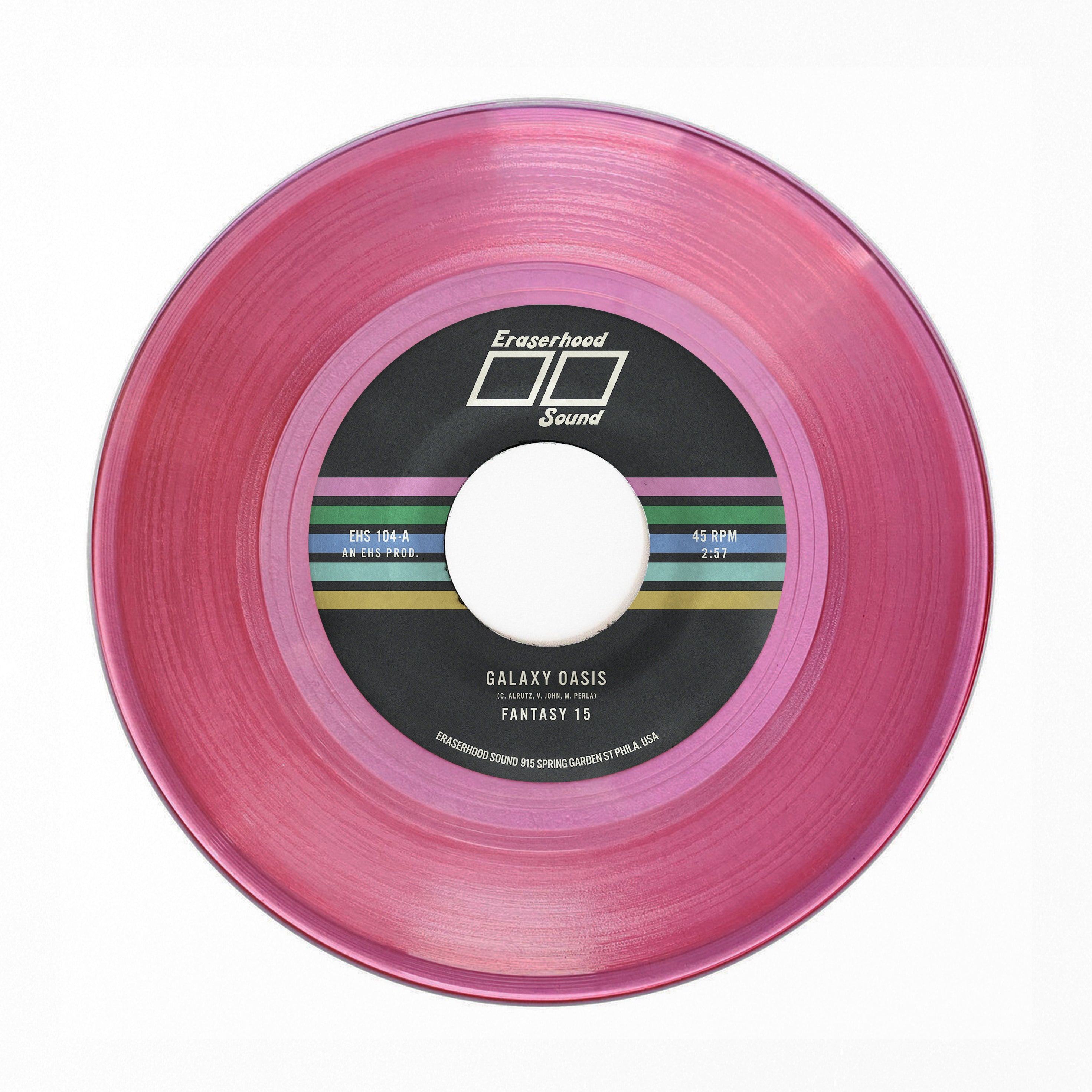 Fantasy 15 Galaxy Oasis 45 tours 7 pouces vinyle rose