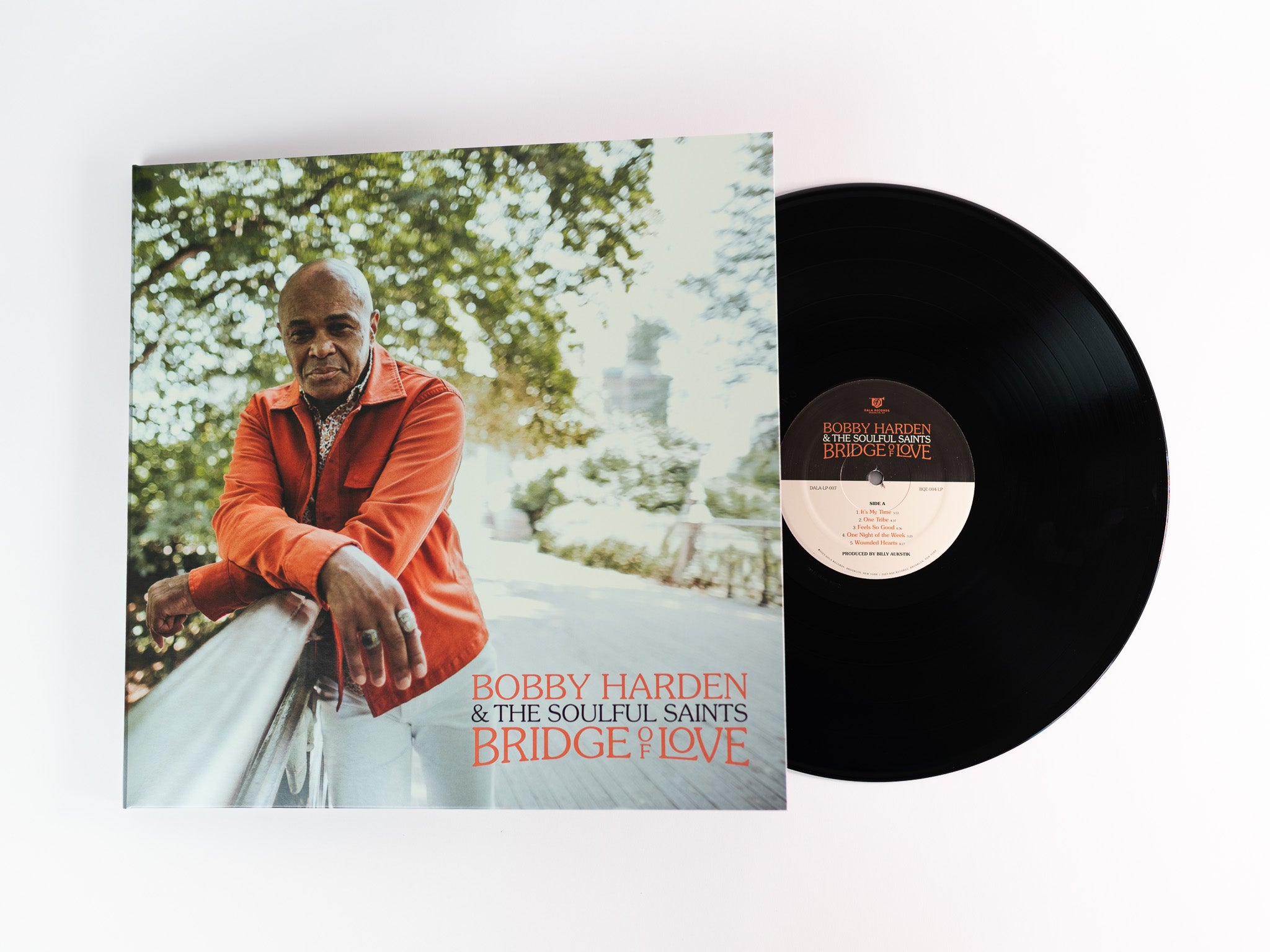 Bobby Harden Bridge of Love vinyle LP noir + soul cuivres
