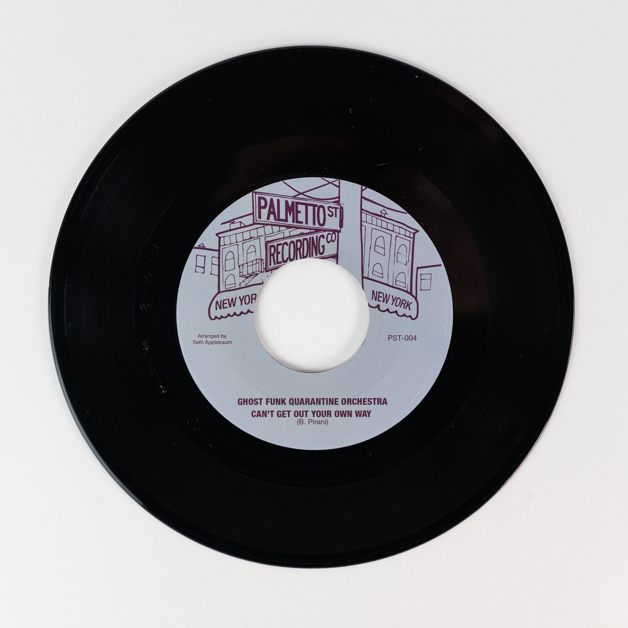 Ben Pirani Ghost Funk Orchestra Modern Scene 45t noir