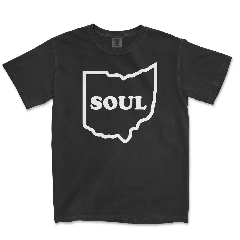 Ohio Soul Shirt t-shirt noir coton taille XL