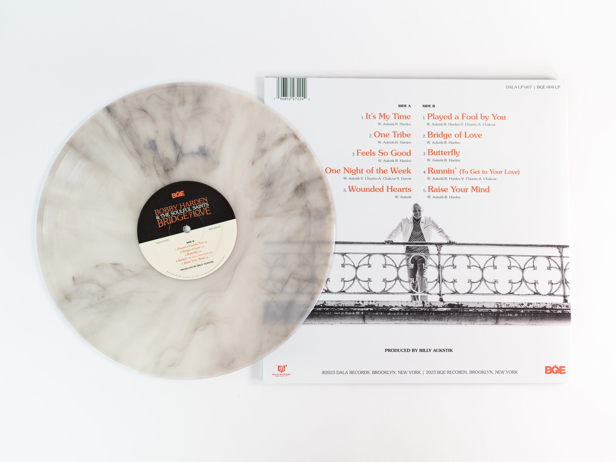 Bobby Harden Bridge of Love vinyle LP noir + soul cuivres