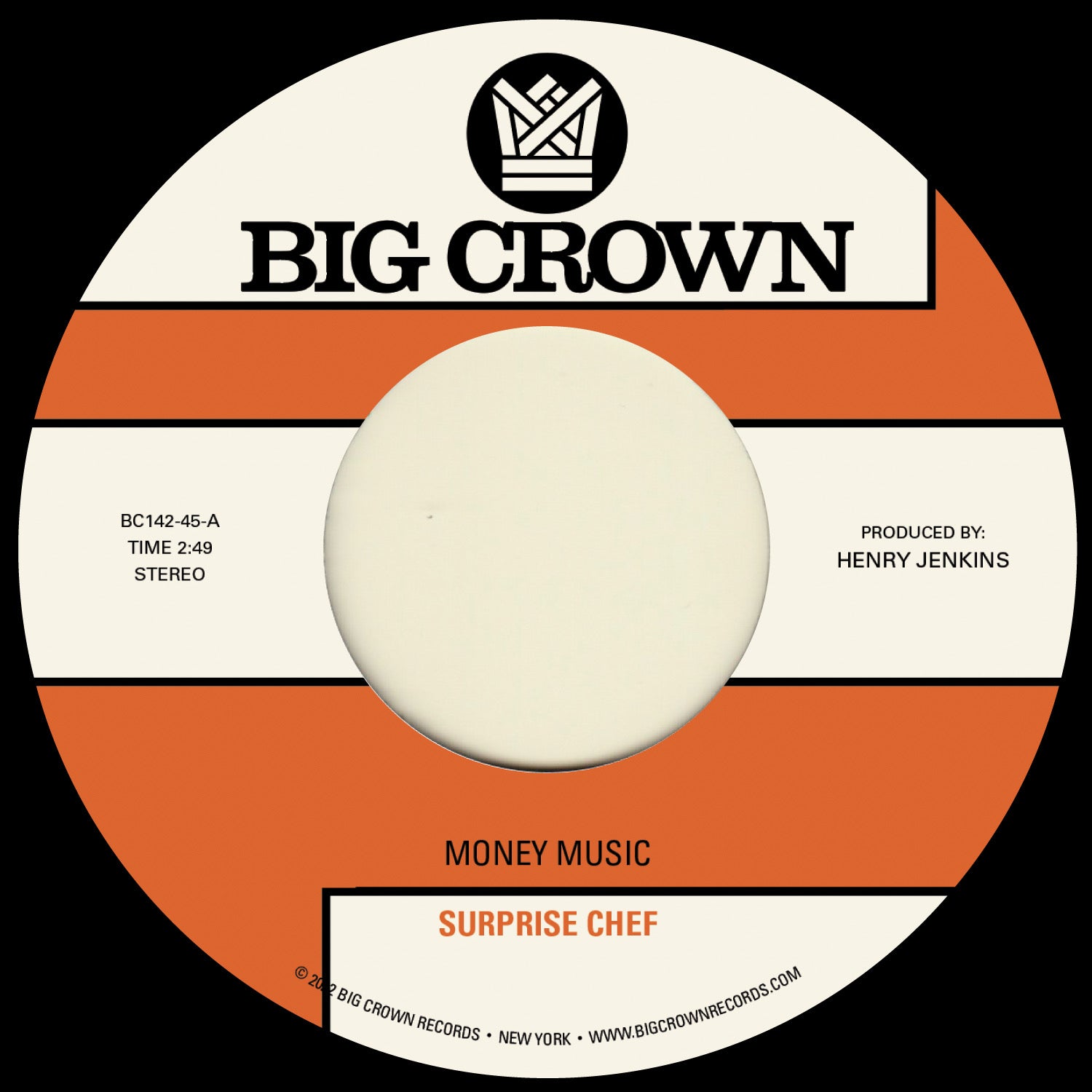 Surprise Chef Money Music vinyle 45 tours soul instrumental