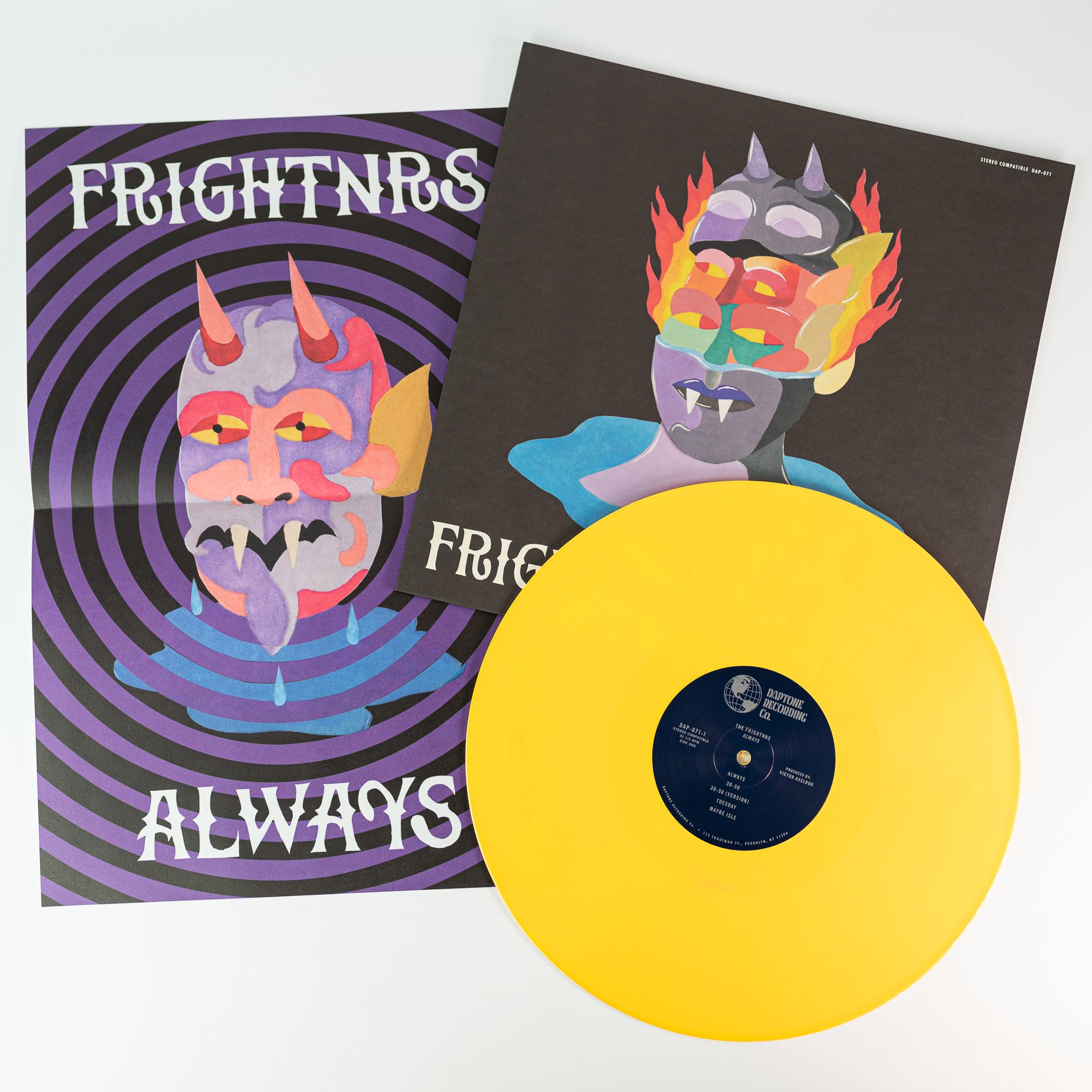 The Frightnrs Always LP vinyle jaune édition limitée