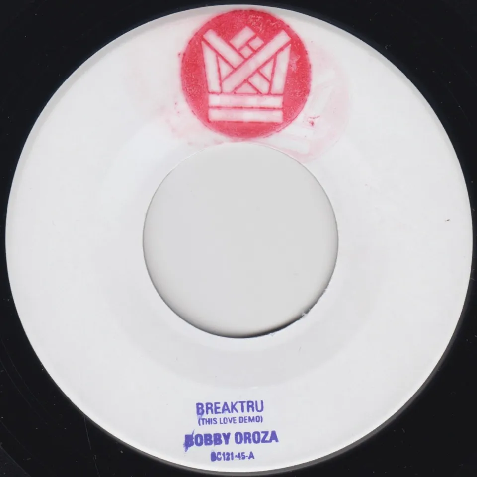 Big Crown Records Breaktru 45 tours vinyle rouge