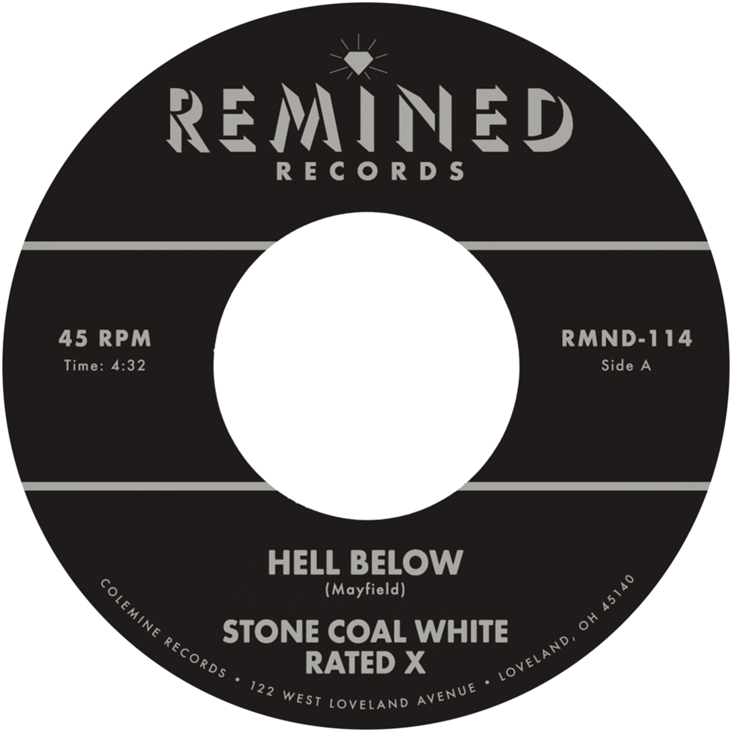 Stone Coal White Hell Below 45 tours vinyle rouge funk soul