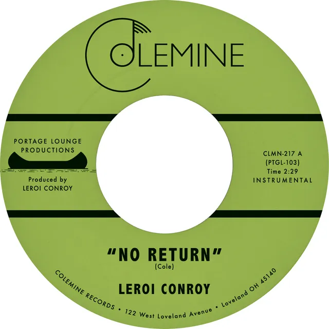 Leroi Conroy No Return 45 tours vinyle noir