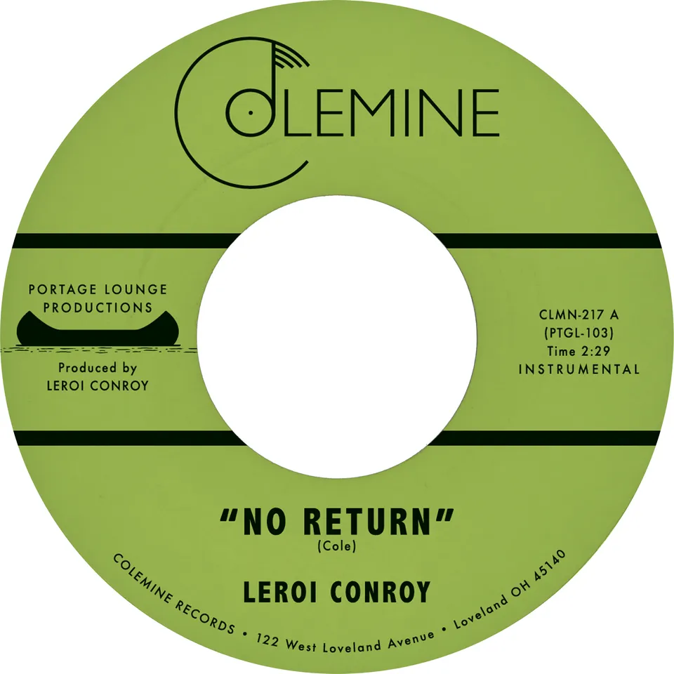 Leroi Conroy No Return 45 tours vinyle noir