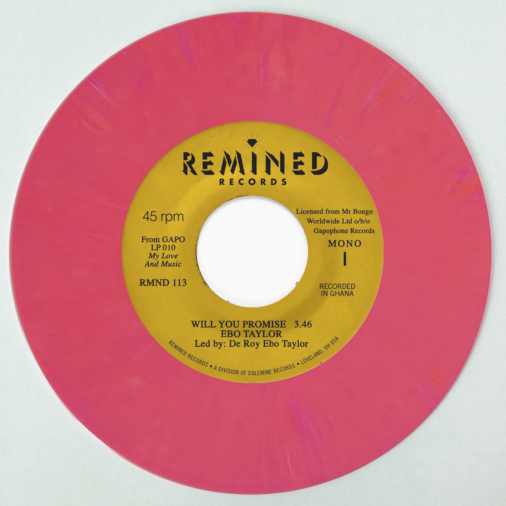 Ebo Taylor Will You Promise vinyle 45 tours soul