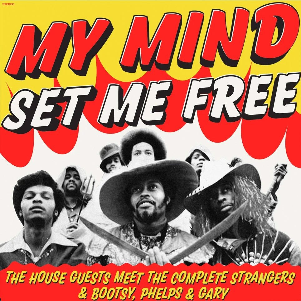 House Guests My Mind Set Me Free LP vinyle hard funk Bootsy