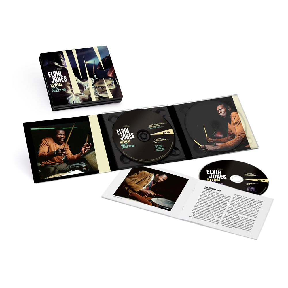 Elvin Jones Revival Live Pookie's Pub 2CD