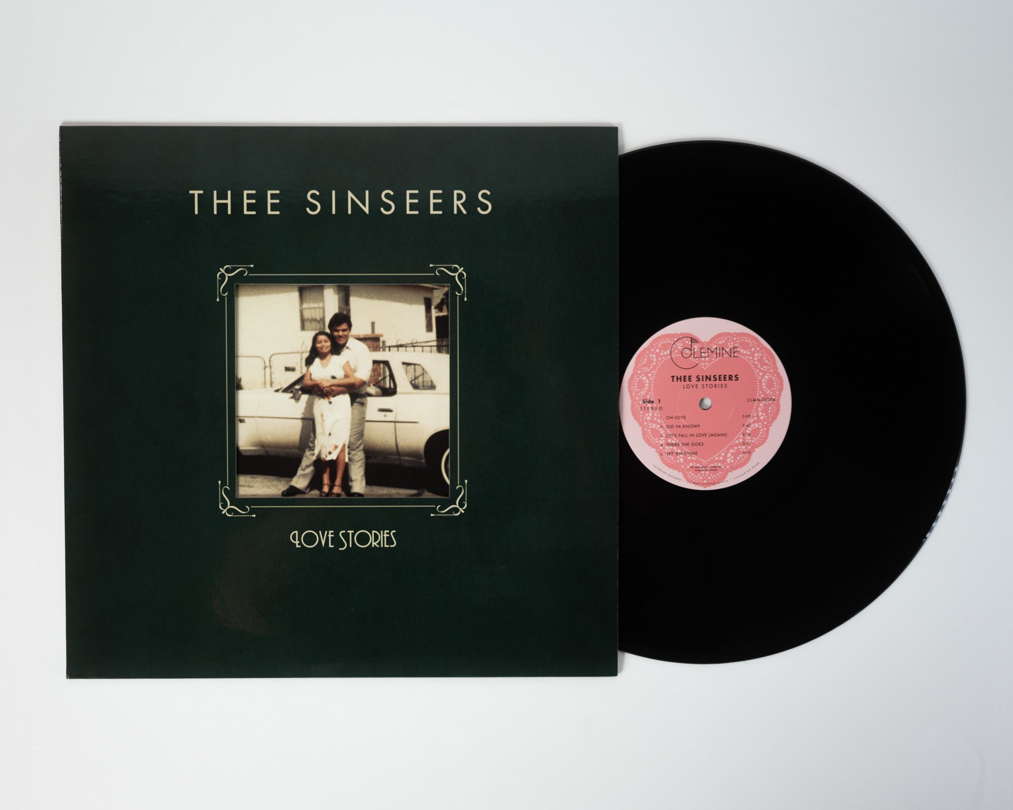 Thee Sinseers Love Stories vinyle LP sweet soul jaune