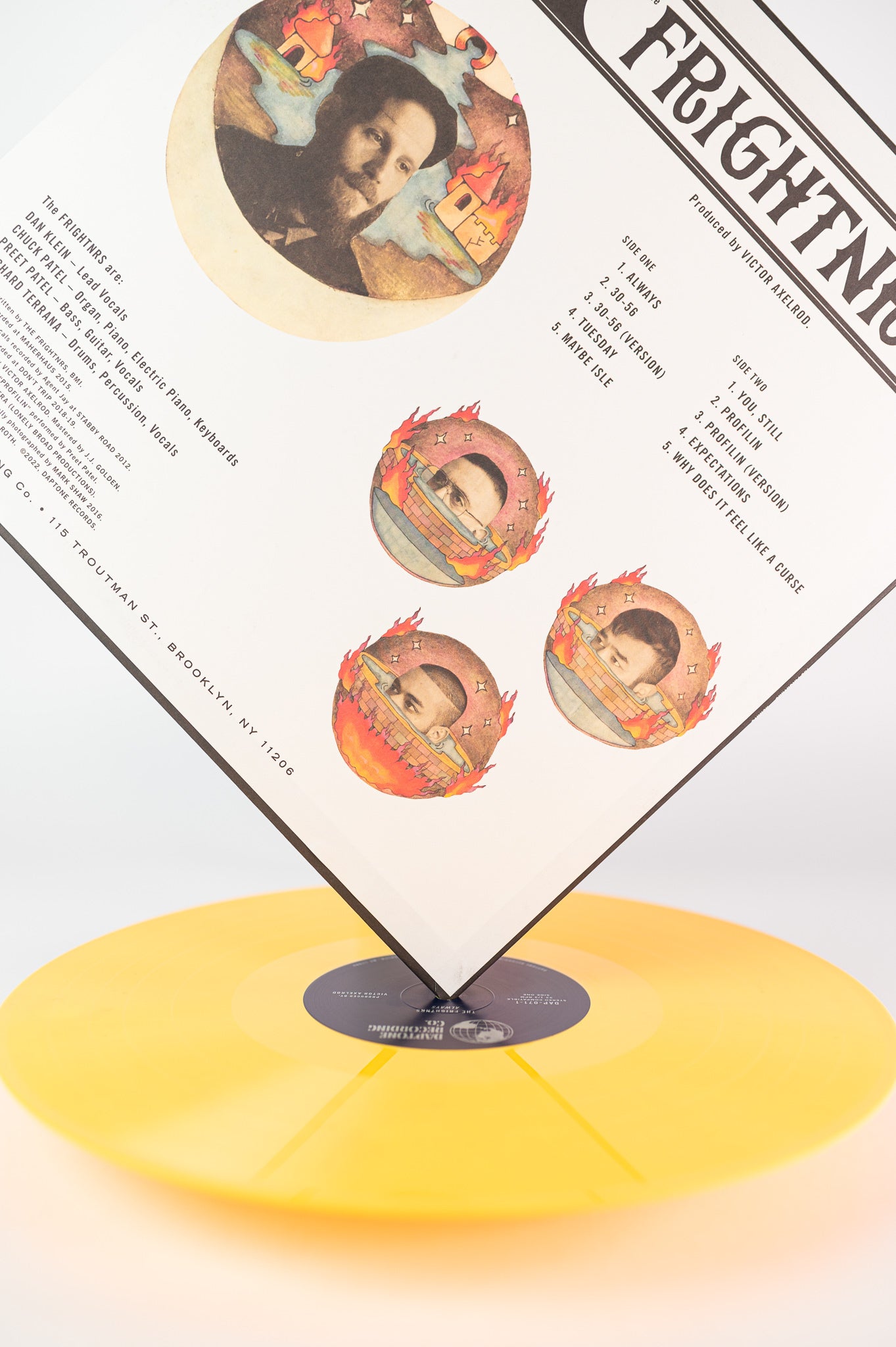 The Frightnrs Always LP vinyle jaune édition limitée