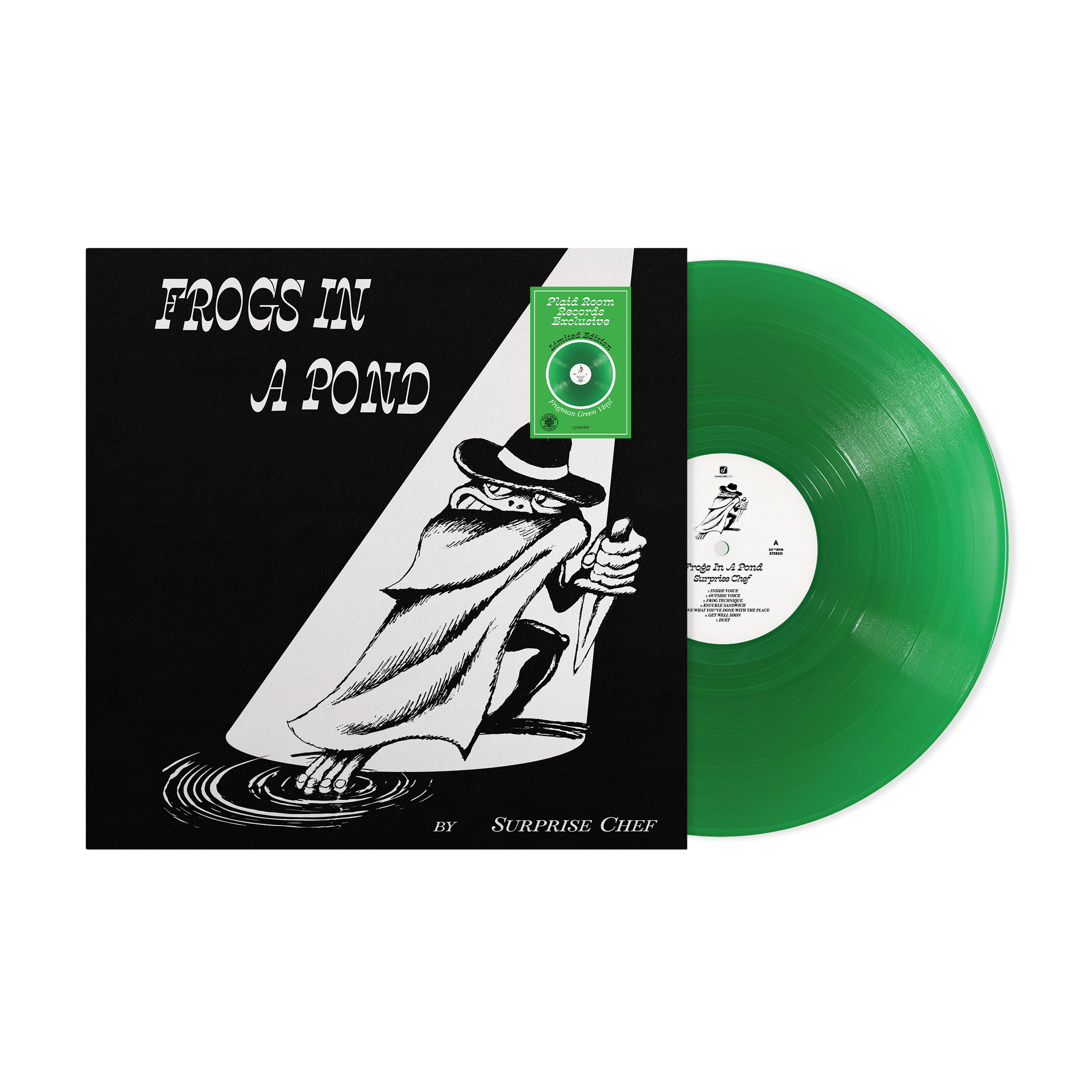 Surprise Chef Frogs In A Pond LP vinyle vert cinématique limité 500