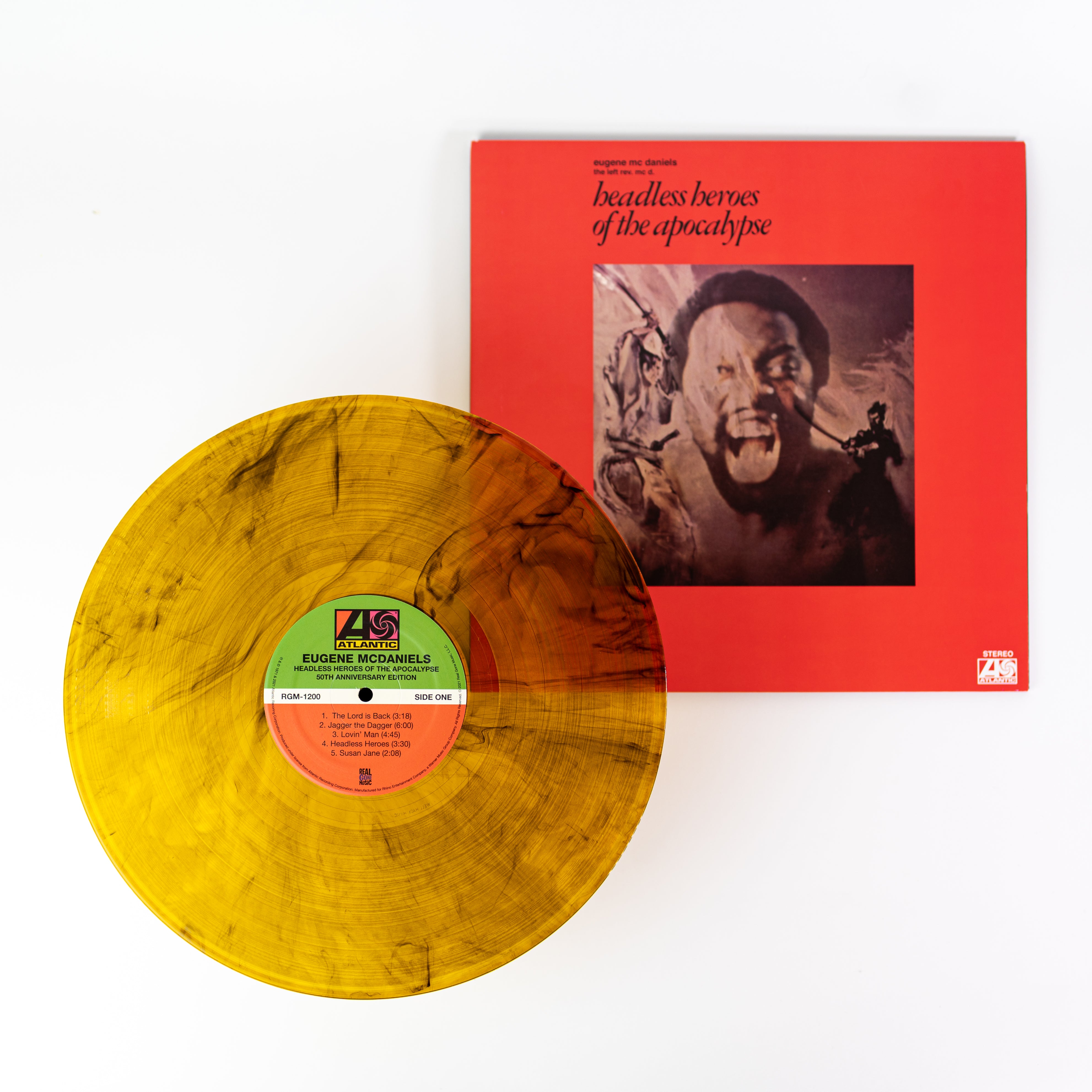 Eugene McDaniels Headless Heroes vinyle LP orange Fire
