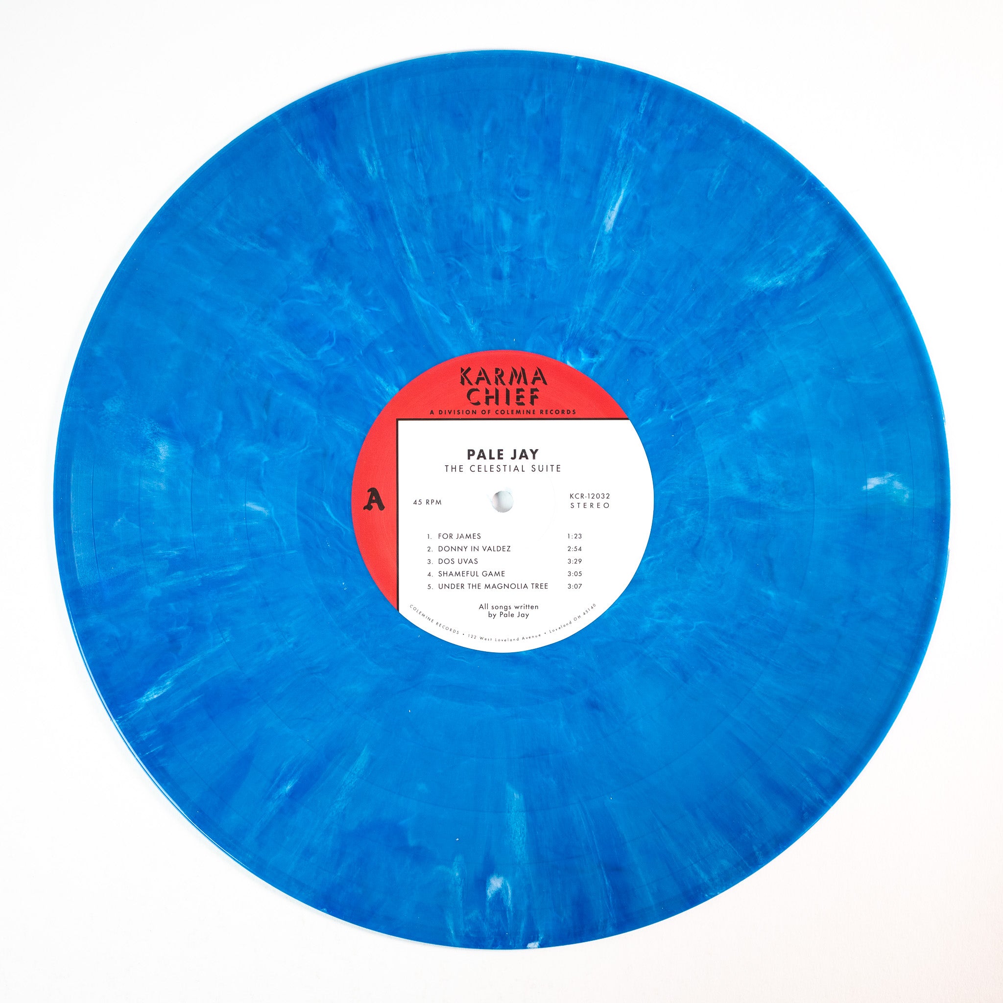 Pale Jay The Celestial Suite LP vinyle bleu édition limitée