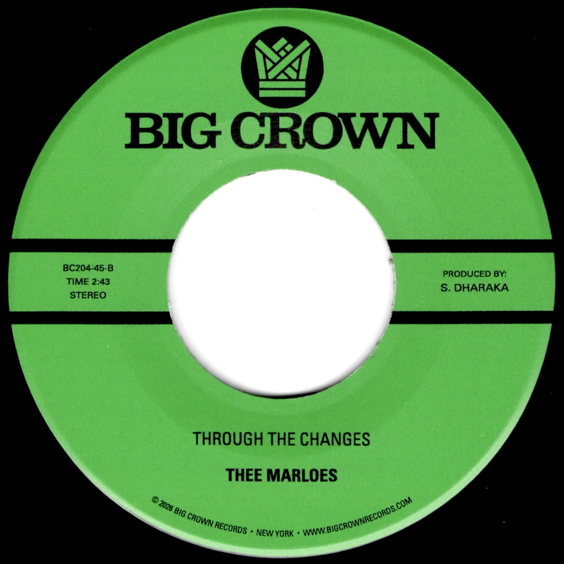 Big Crown Thee Marloes Silver Moon single vinyle 45 tours soul