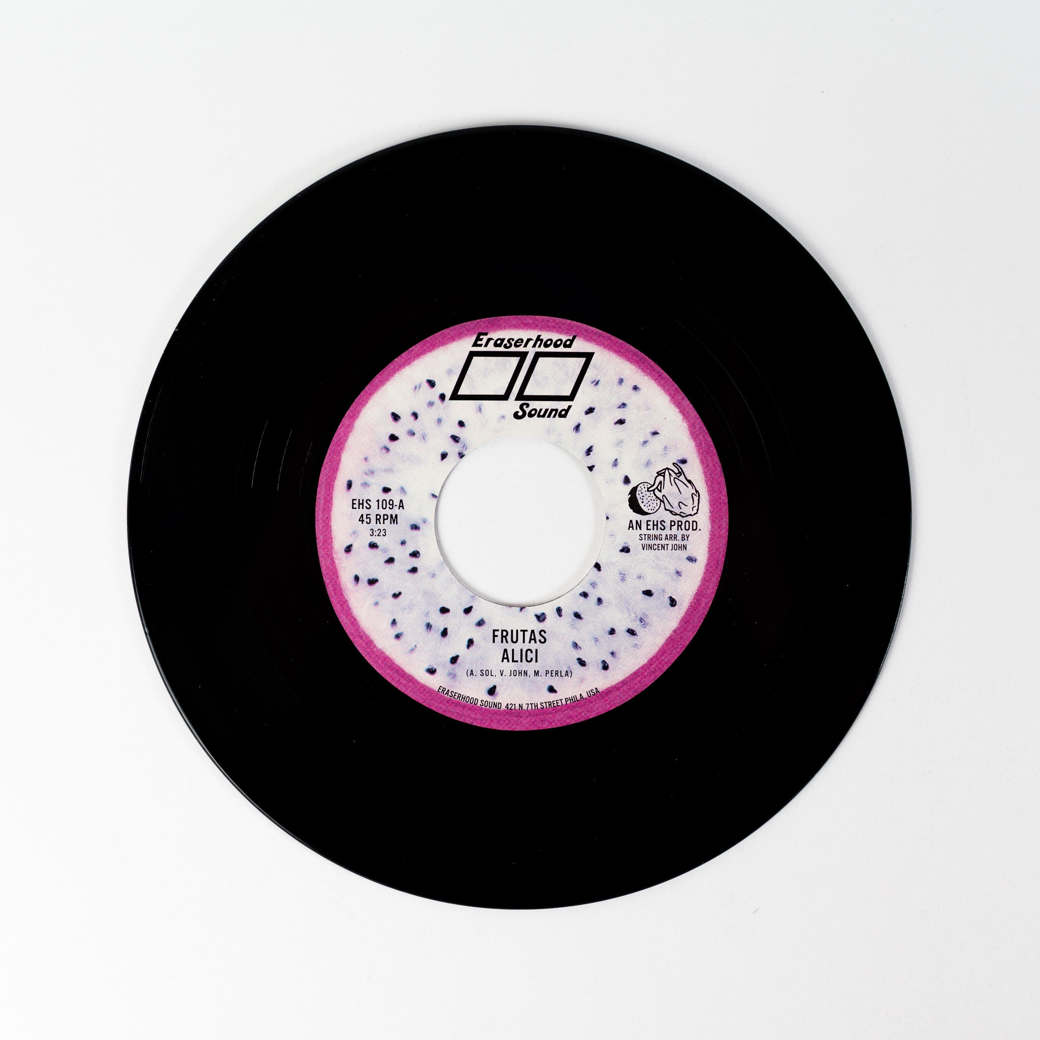 Alici Frutas 45 tours vinyle rose 7 pouces