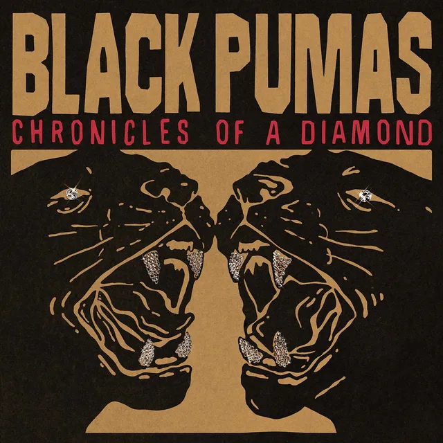 Black Pumas Chronicles Of A Diamond LP vinyle rouge soul psyché