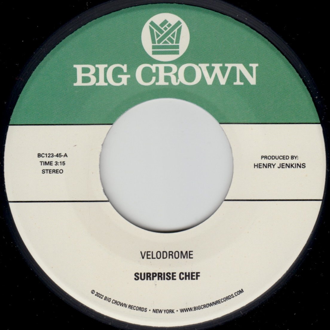 Surprise Chef Velodrome 45 tours vinyle 7" Spring’s Theme