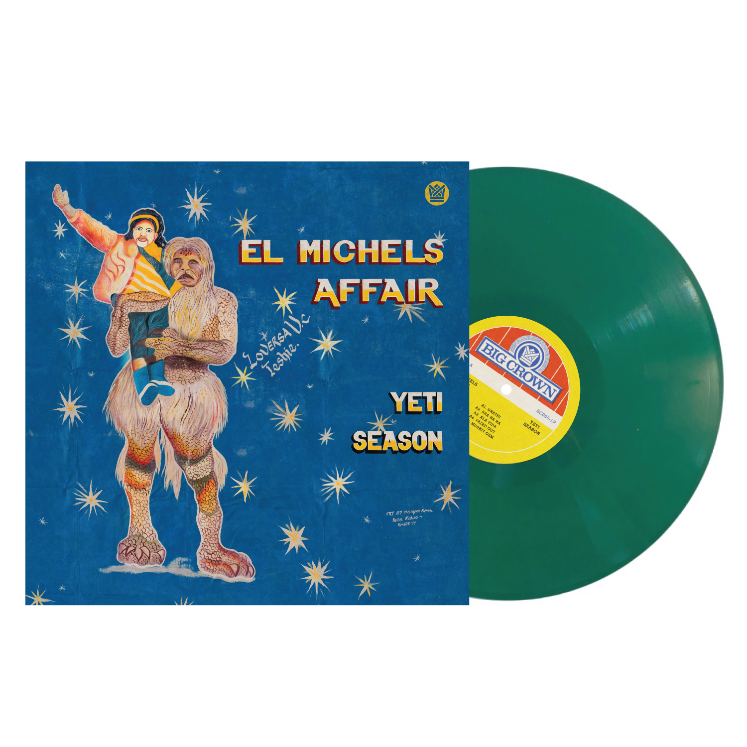 Big Crown El Michels Affair Yeti Season coffret vinyle vert deluxe