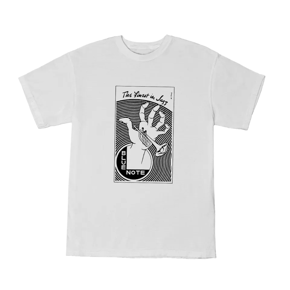 Blue Note Merch Catalog T-Shirt coton blanc et noir
