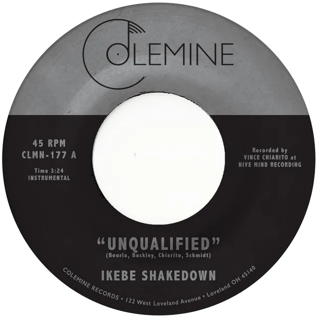 Ikebe Shakedown Unqualified 45 tours vinyle rose 7 pouces