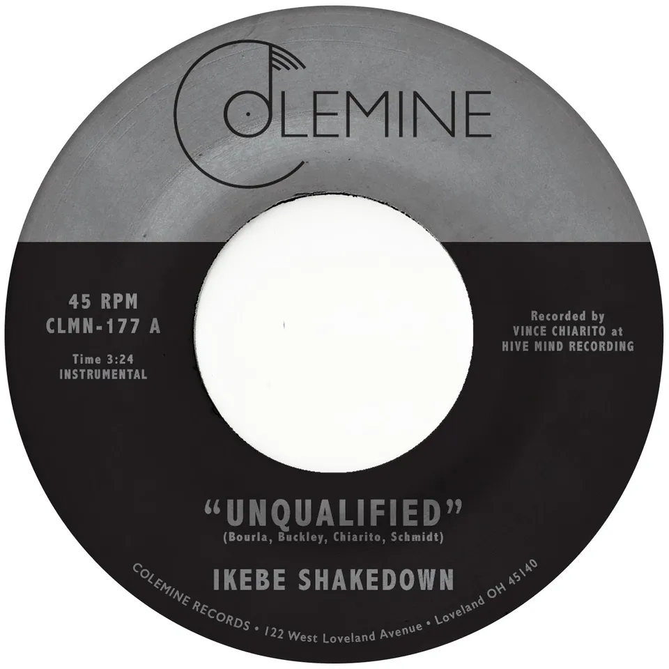 Ikebe Shakedown Unqualified 45 tours vinyle rose 7 pouces