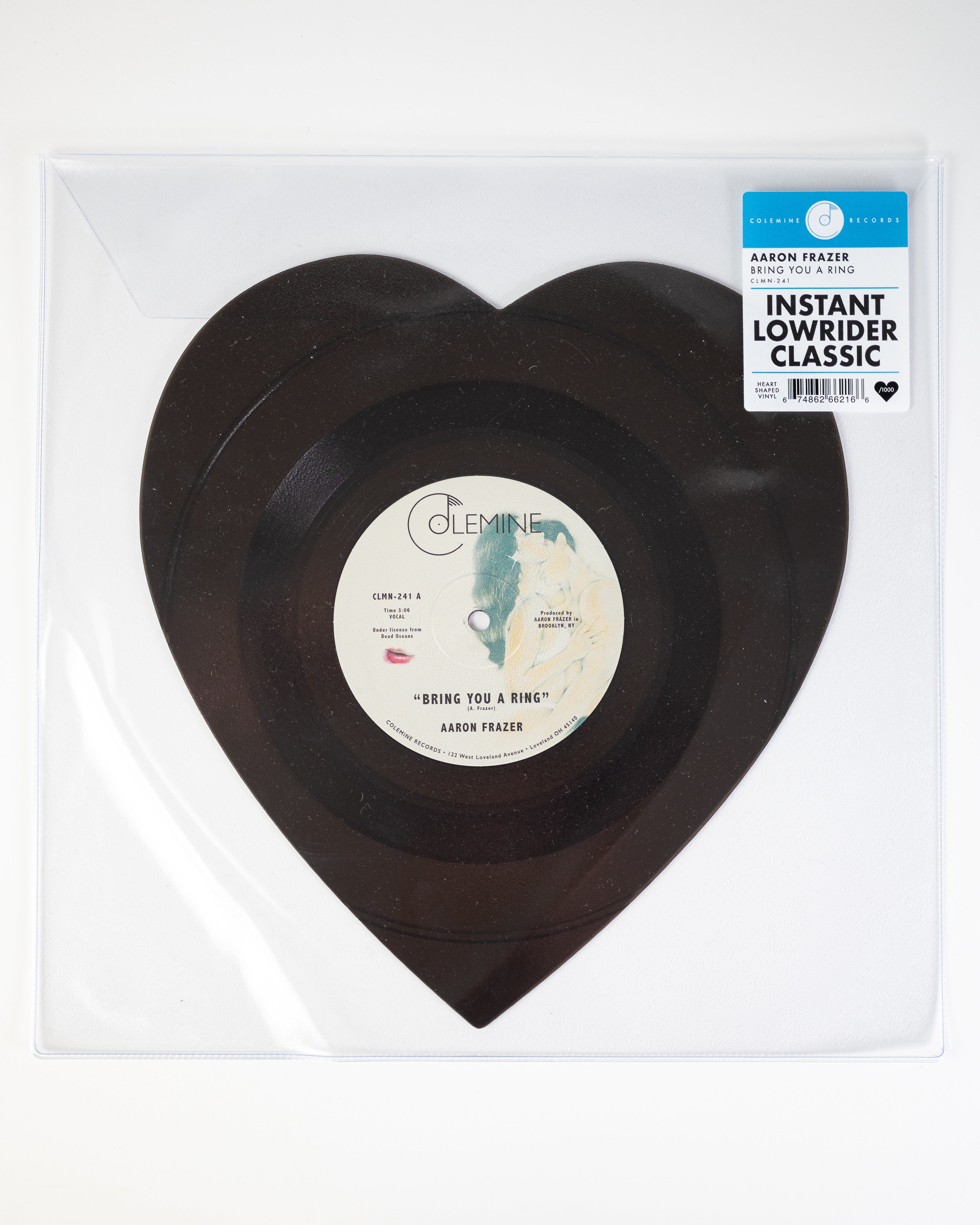 Aaron Frazer Bring You A Ring vinyle 45 cœur
