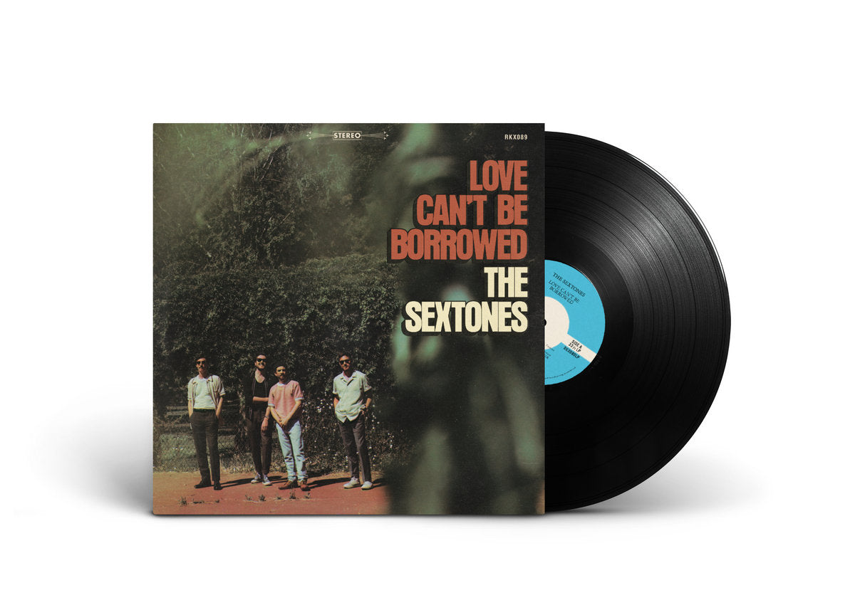 Record Kicks The Sextones Love Can't Be Borrowed vinyle LP noir