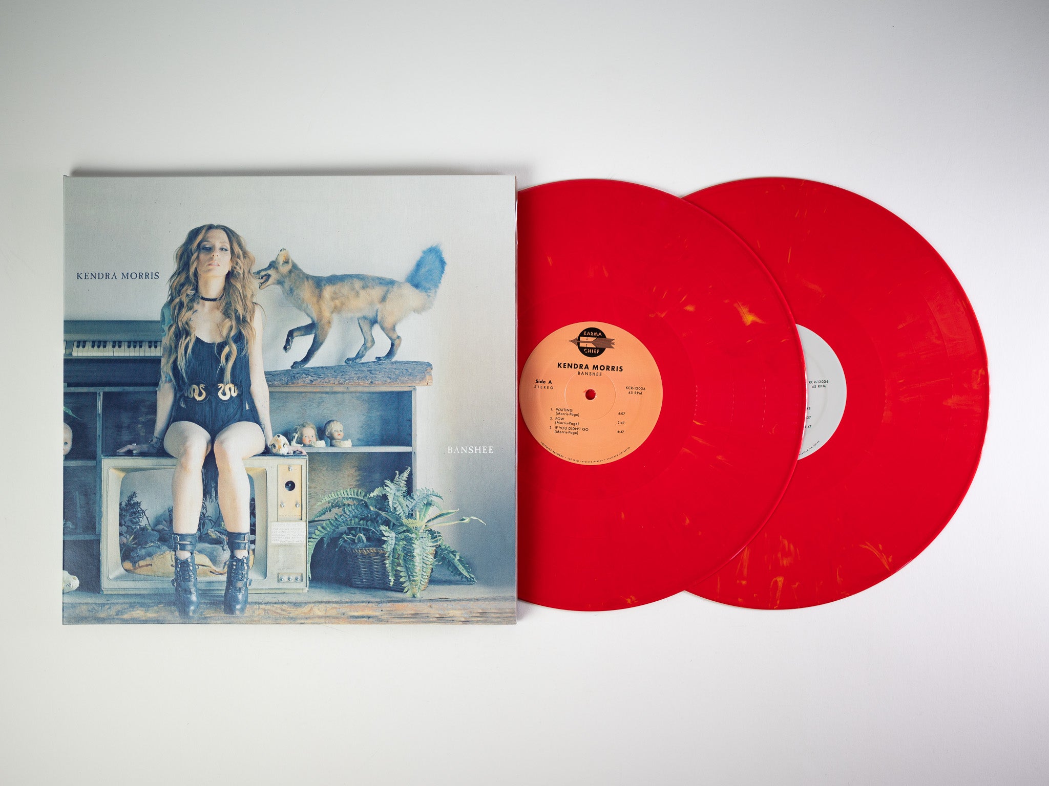Kendra Morris Banshee double vinyle LP orange soul psyché