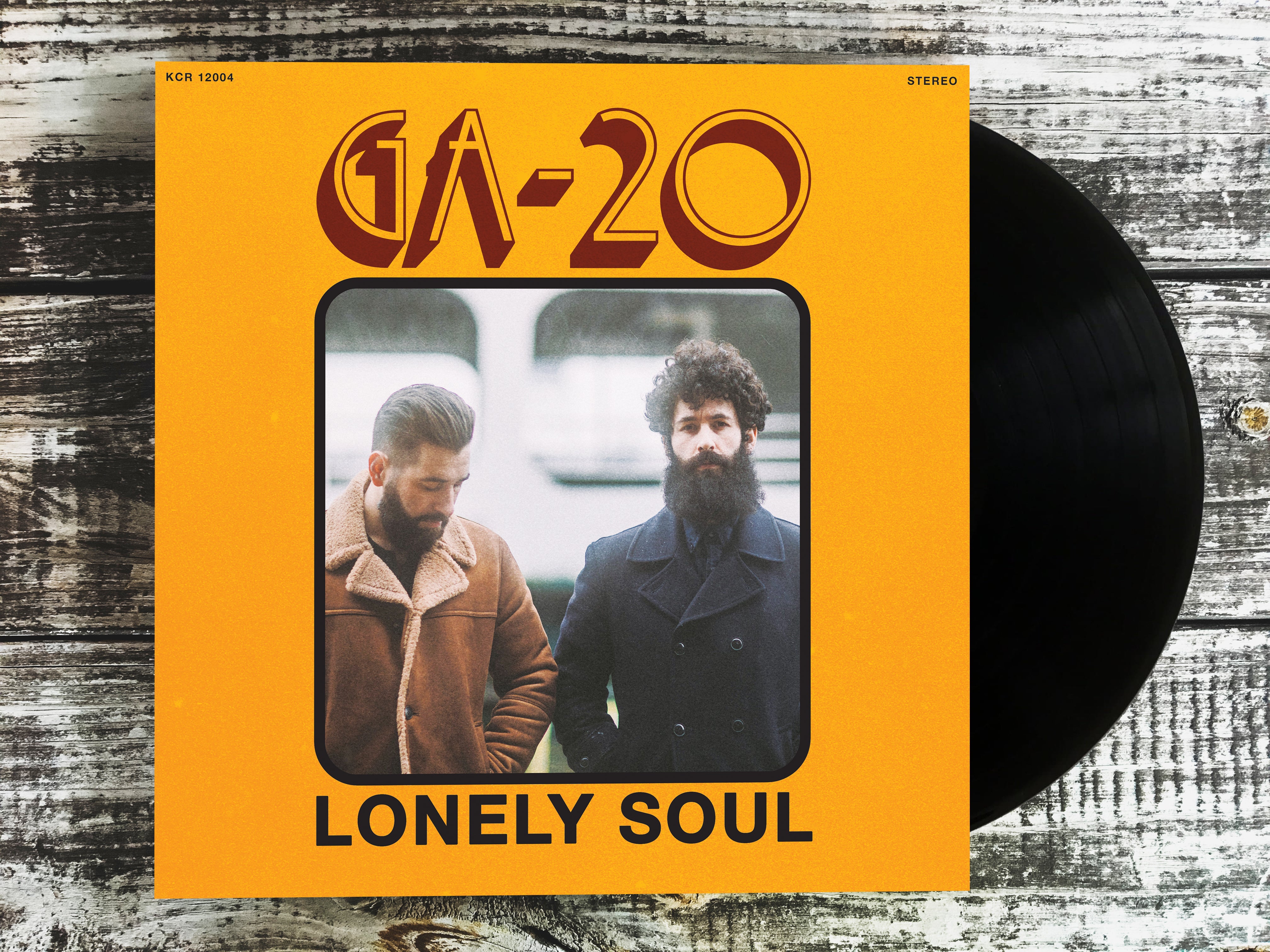 GA-20 Lonely Soul LP vinyle bleu blues