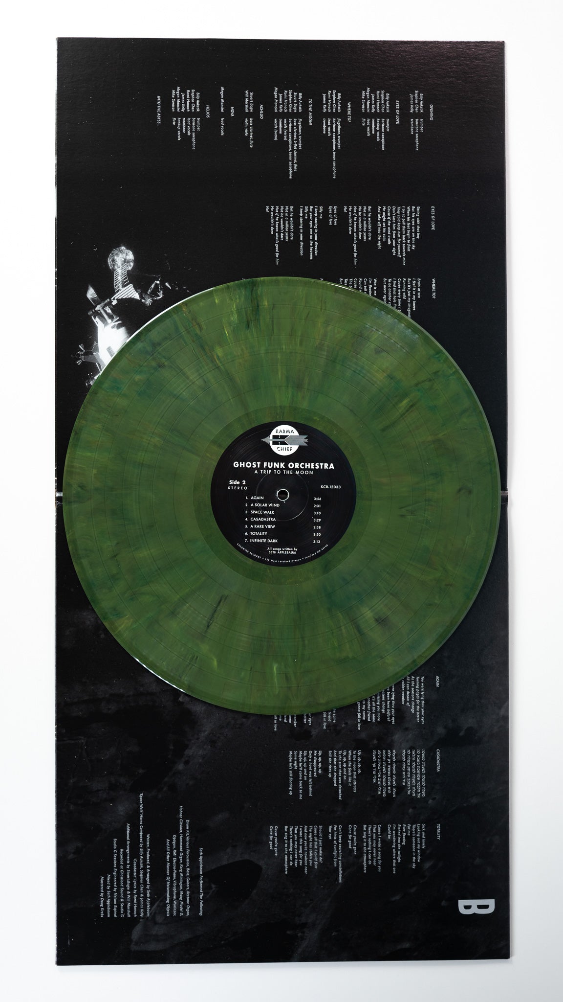 Ghost Funk Orchestra Trip To The Moon LP vinyle psyché