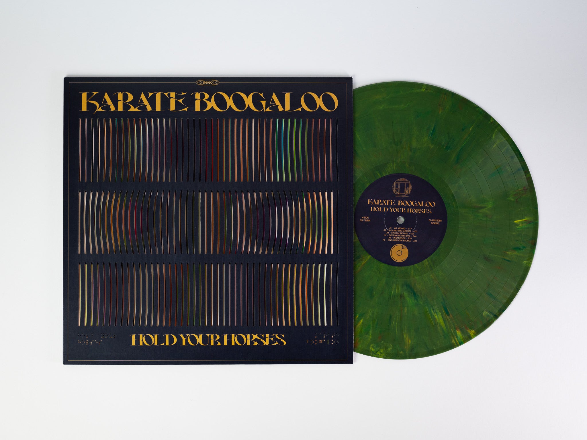 Karate Boogaloo Hold Your Horses vinyle LP crème Colemine