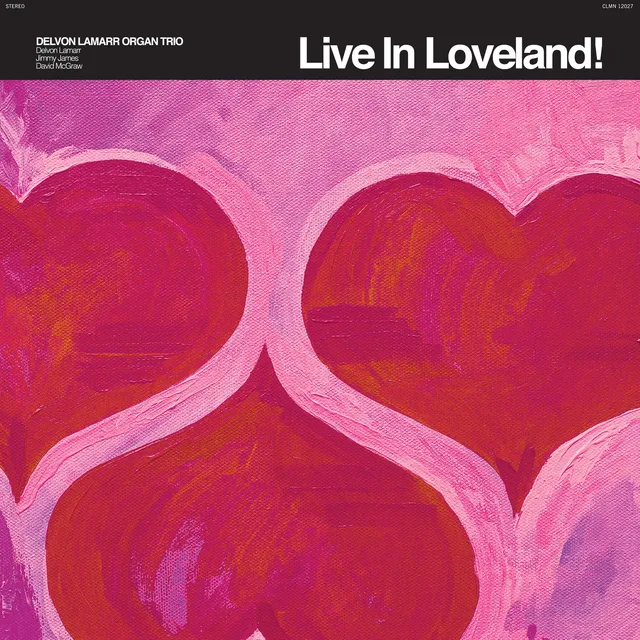 Colemine Delvon Lamarr Organ Trio Live In Loveland! double vinyle rose