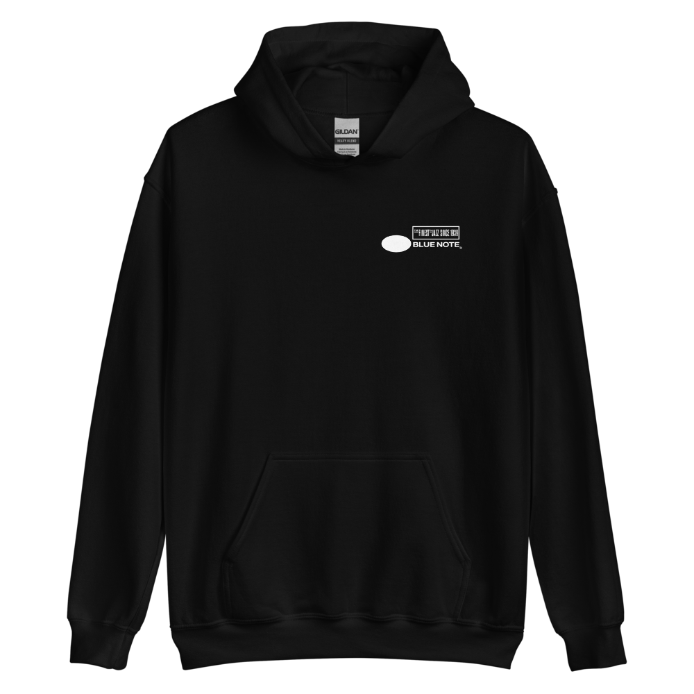 Blue Note Finest Logo Hoodie sweat noir coton