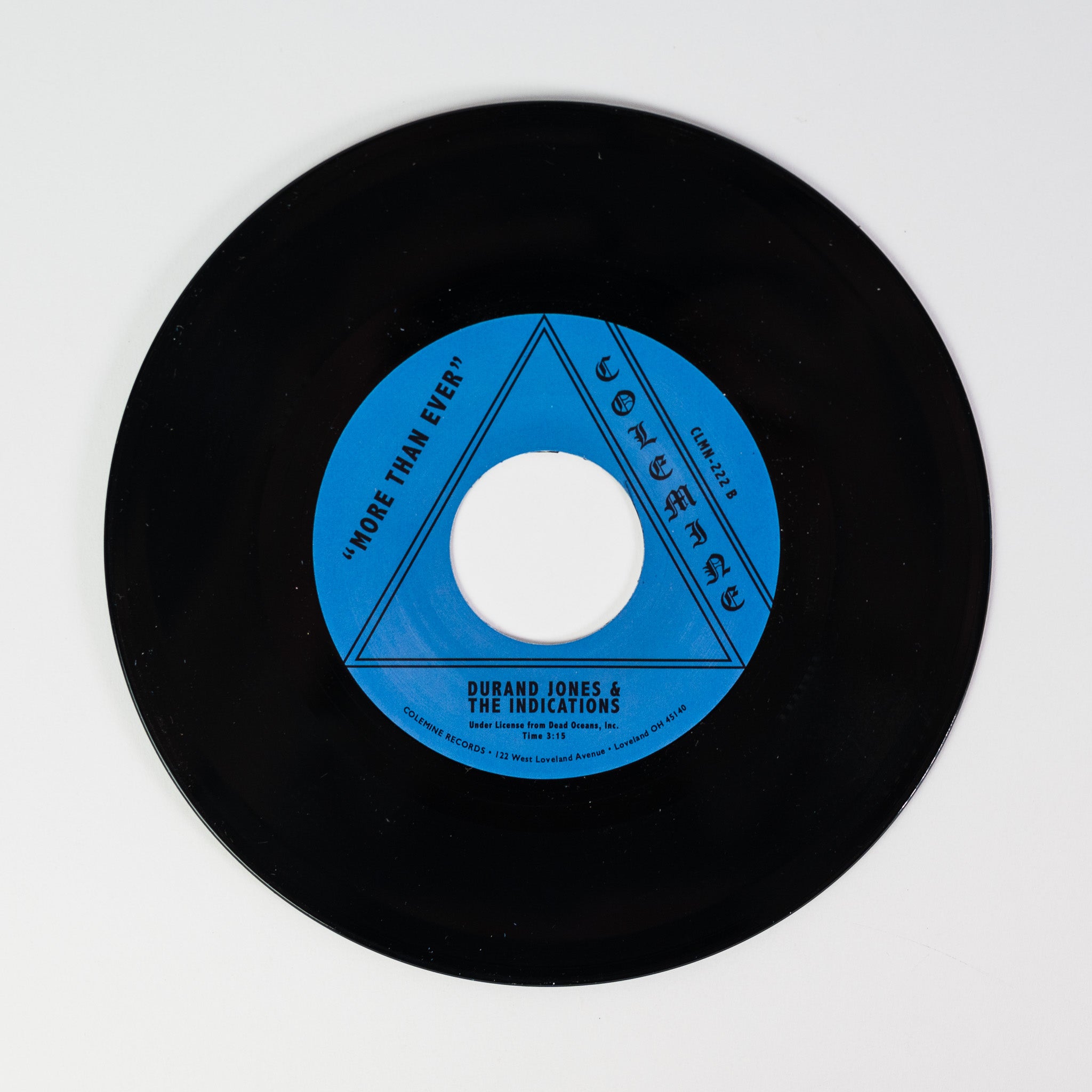 Durand Jones Ride or Die 45T vinyle noir retro-soul