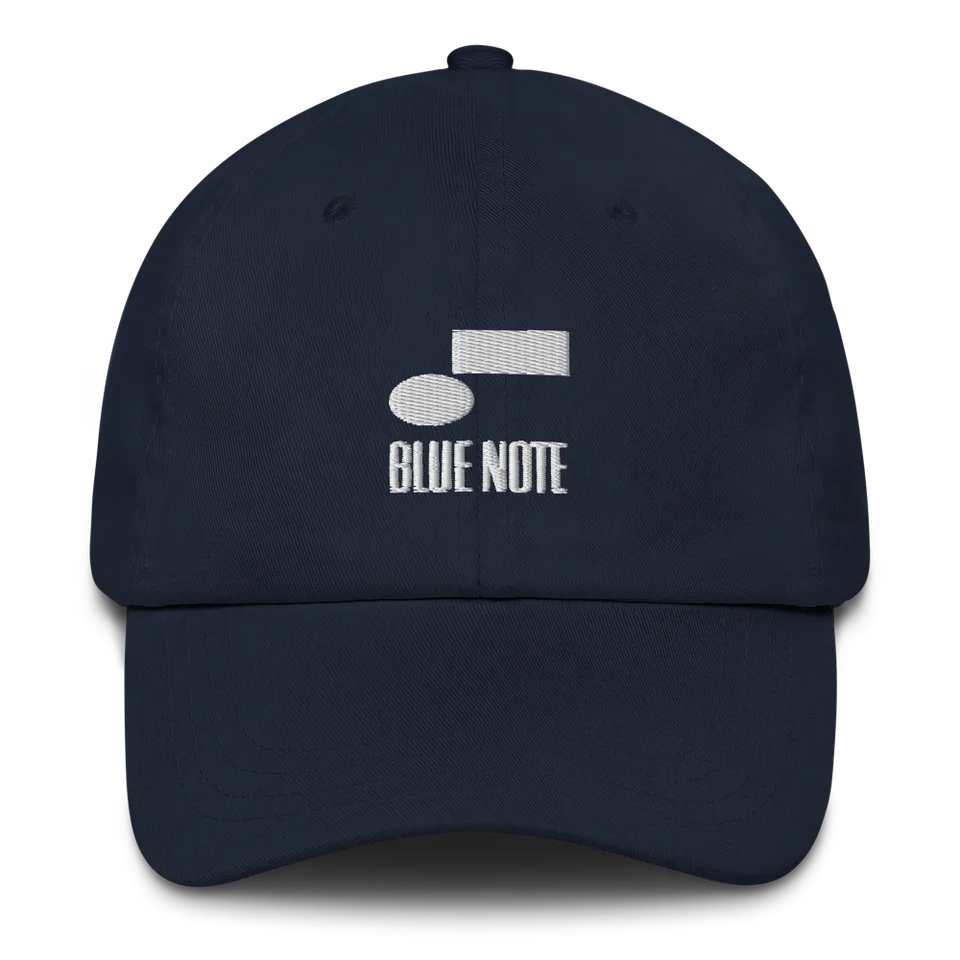 Blue Note Vintage Logo casquette twill noire coton