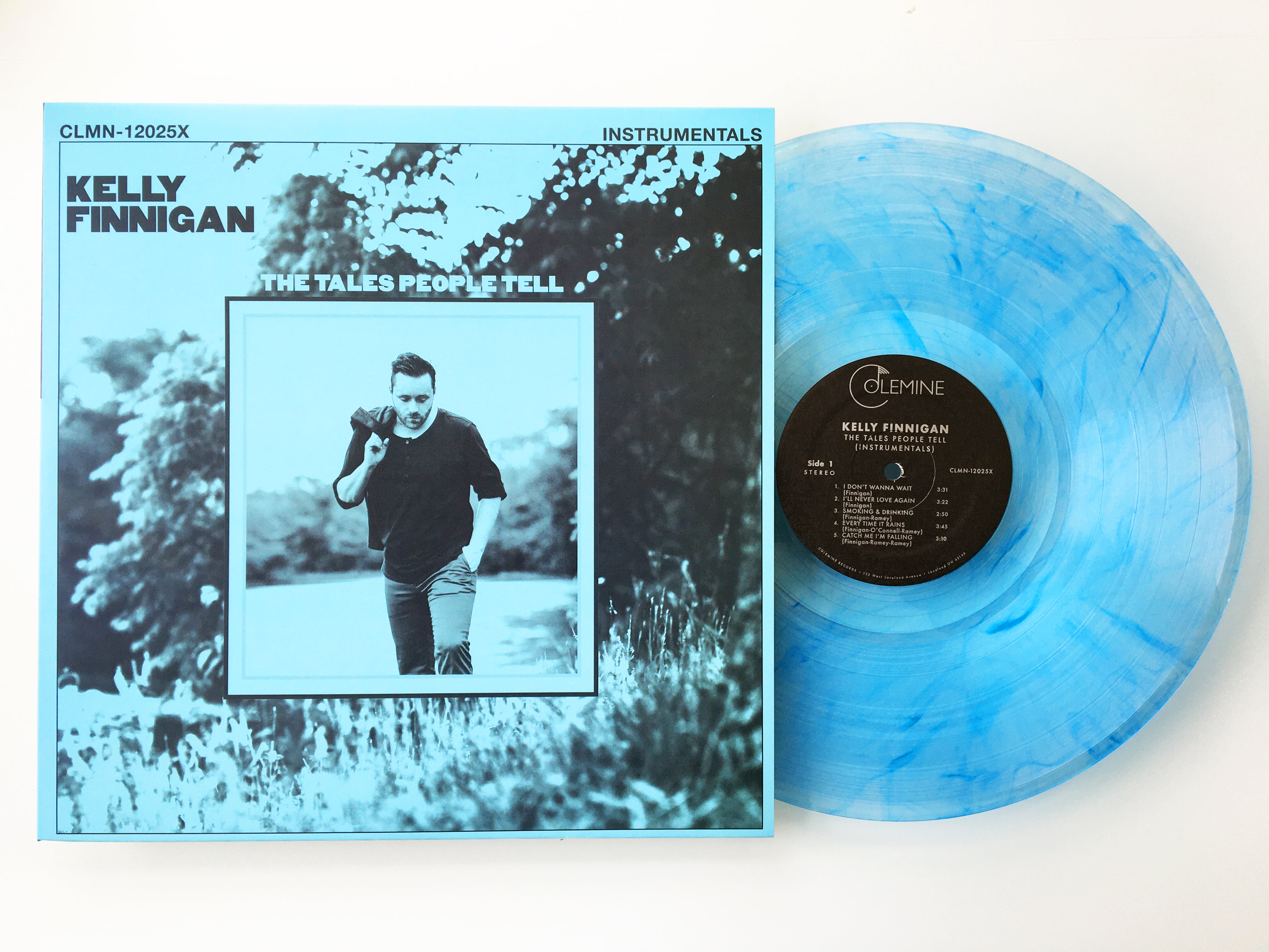 Kelly Finnigan Tales People Tell LP vinyle bleu soul instru